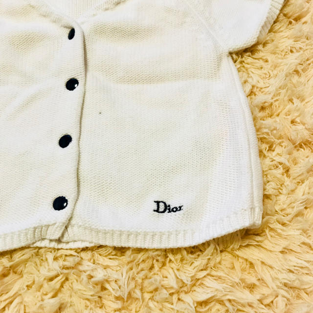 baby Dior(ベビーディオール)のDior ベビーニット サイズ80 キッズ/ベビー/マタニティのベビー服(~85cm)(ニット/セーター)の商品写真
