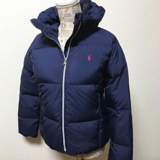 ポロラルフローレン(POLO RALPH LAUREN)の定価37,260円☆新品✨人気色ネイビー ダウンジャケット 150(ダウンジャケット)