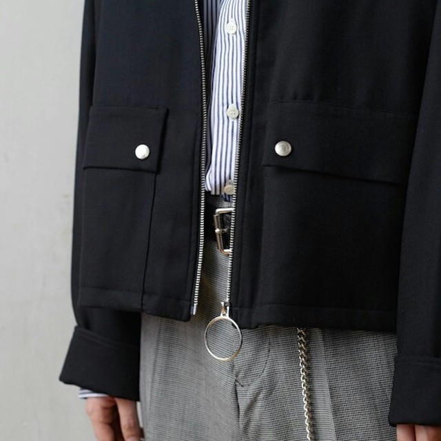 ACNE(アクネ)の17aw neonsign breaker jacket black メンズのジャケット/アウター(ブルゾン)の商品写真