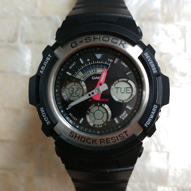 ☆新品　カシオ　G-SHOCK　海外モデルAW-590-1AER　メンズ腕時計