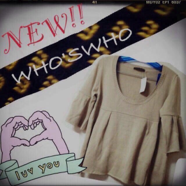 WHO'S WHO(フーズフー)の♡itto♡様専用 レディースのトップス(ニット/セーター)の商品写真