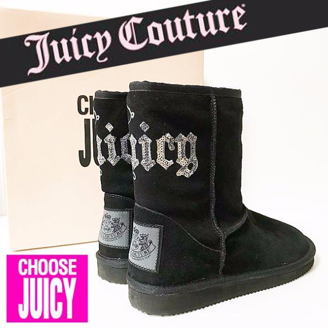 Juicy Couture(ジューシークチュール)の★新品正規品JUICY COUTUREジューシークチュール/ロゴ・ムートンブーツ レディースの靴/シューズ(ブーツ)の商品写真