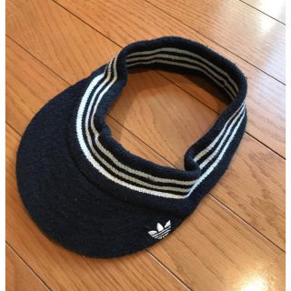 アディダス(adidas)のadidas kids サンバイザー(帽子)