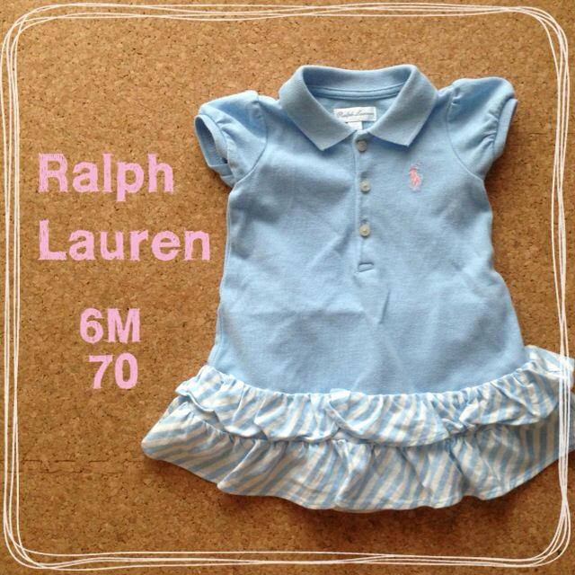 Ralph Lauren(ラルフローレン)のラルフローレン ワンピース 70 キッズ/ベビー/マタニティのベビー服(~85cm)(ロンパース)の商品写真