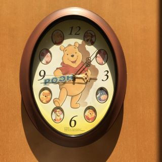 ディズニー(Disney)のプーさん 壁掛け時計(掛時計/柱時計)