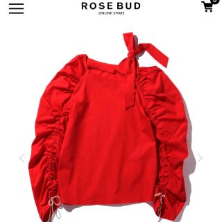 ローズバッド(ROSE BUD)のROSE BUD アシンメトリーショルダーブラウス(シャツ/ブラウス(長袖/七分))