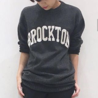 アパルトモンドゥーズィエムクラス(L'Appartement DEUXIEME CLASSE)のAP STUDIO ♡ BROCKTON GYMNASIUM ニット ワンピース(ニット/セーター)