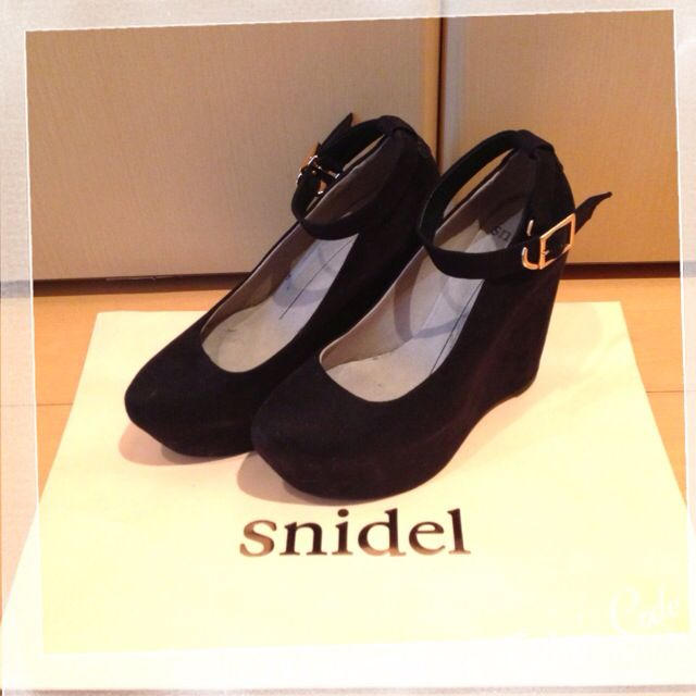 SNIDEL(スナイデル)のsnidel厚底パンプス レディースの靴/シューズ(ハイヒール/パンプス)の商品写真