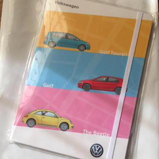 フォルクスワーゲン(Volkswagen)の未開封 フォルクスワーゲン☆オリジナルノート(ノベルティグッズ)
