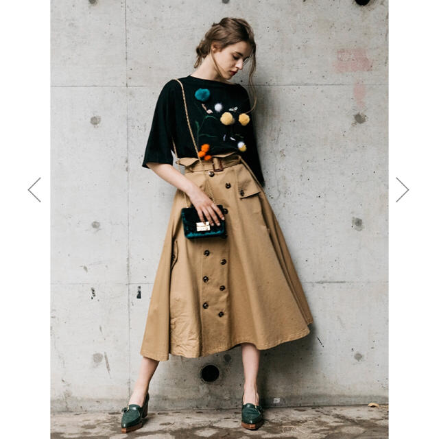 Ameri VINTAGE - 完売商品 TRENCH LIKE SKIRT アメリビンテージ ameri ...