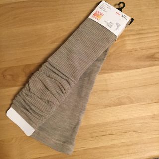 ユニクロ(UNIQLO)の新品☆ヒートテックニットレギンス M/Lサイズ(タイツ/ストッキング)