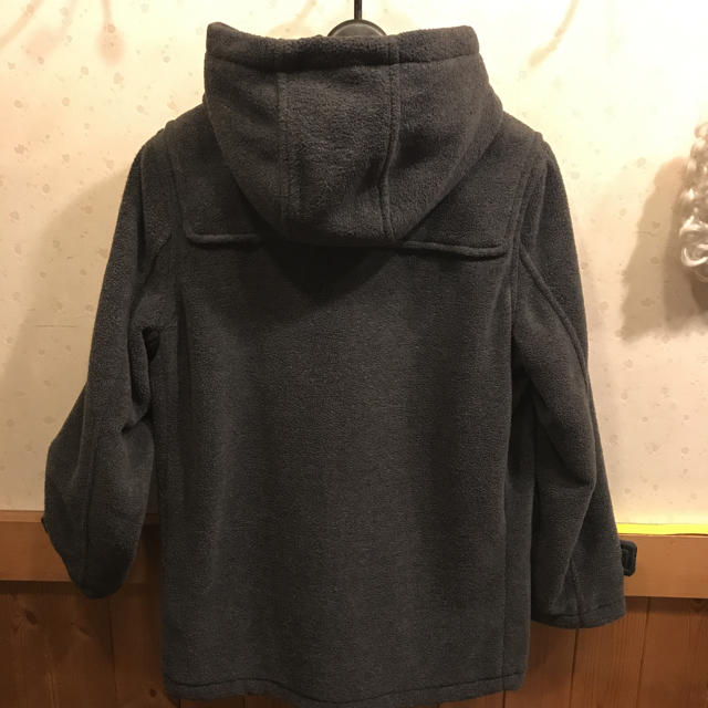 UNIQLO(ユニクロ)のグレーダッフルコート150cm♥ キッズ/ベビー/マタニティのキッズ服女の子用(90cm~)(コート)の商品写真