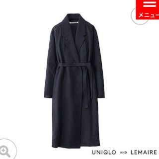 ユニクロ(UNIQLO)の★★★ あみゅ様専用 ★★★ ☆新品☆UNIQLO ルメール ローブコート(ロングコート)