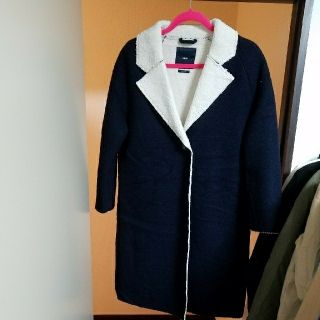 ザラ(ZARA)のZARA♡ウールボアコート(ロングコート)