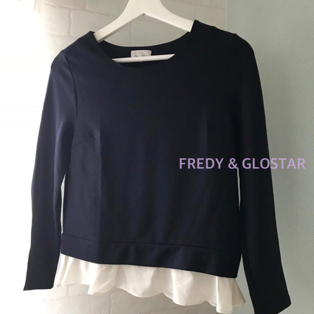 FREDY & GLOSTER(フレディアンドグロスター)のこち様専用✴︎FREDY & GLOSTERシフォン付きカットソー♡ レディースのトップス(カットソー(長袖/七分))の商品写真