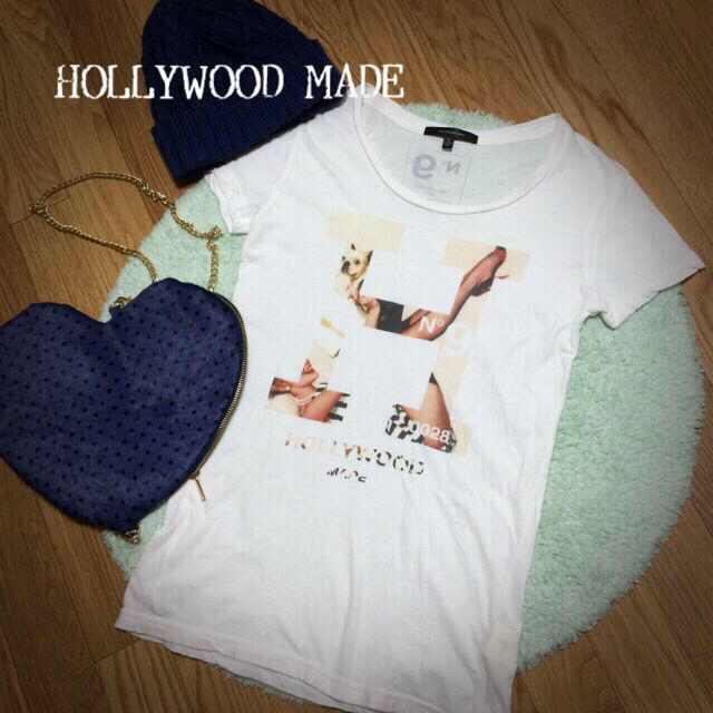HOLLYWOOD MADE♡Tシャツ レディースのトップス(Tシャツ(半袖/袖なし))の商品写真