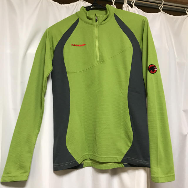 Mammut MAMMUT カットソー ロンT ハーフジップT xs〜s グリーンの通販 by rktshop｜マムートならラクマ