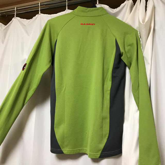 Mammut(マムート)のMAMMUT カットソー ロンT ハーフジップT xs〜s グリーン レディースのトップス(Tシャツ(長袖/七分))の商品写真