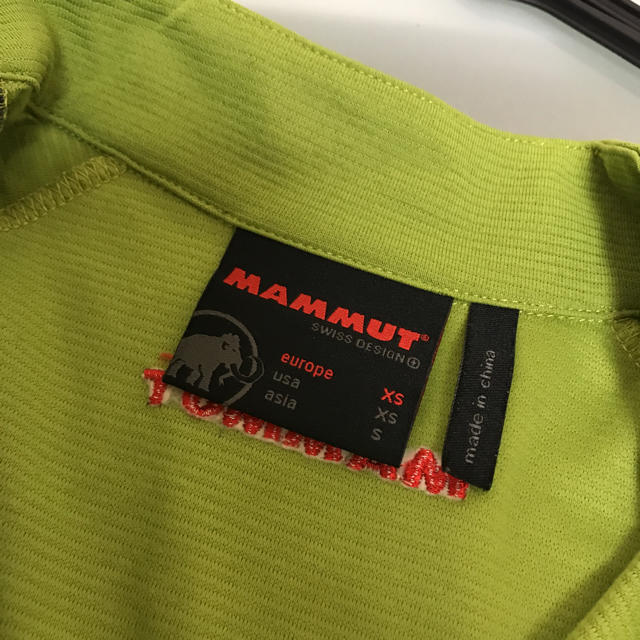 Mammut(マムート)のMAMMUT カットソー ロンT ハーフジップT xs〜s グリーン レディースのトップス(Tシャツ(長袖/七分))の商品写真