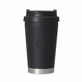 スターバックスコーヒー(Starbucks Coffee)のスターバックス ステンレスサイレンロゴタンブラーブラック 350ml(タンブラー)