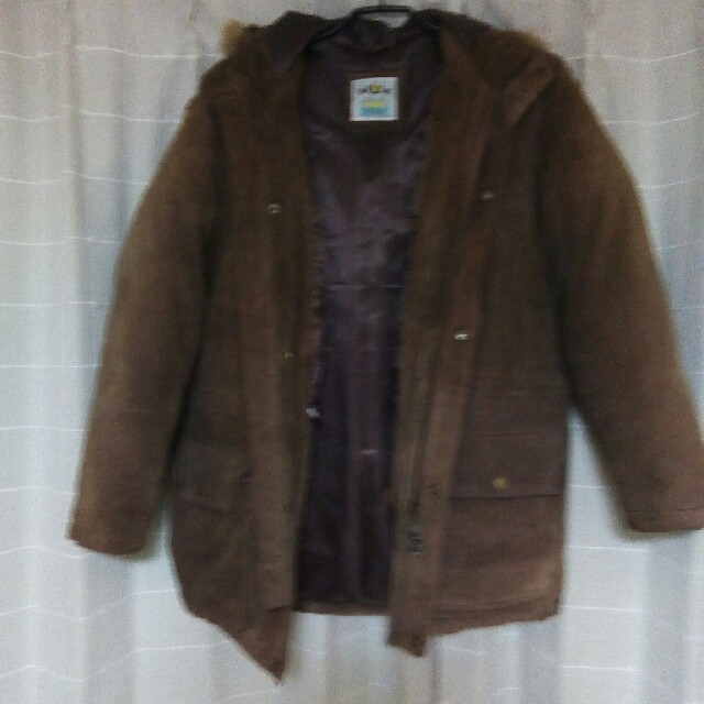 バックスキンダウンハーフコート メンズのジャケット/アウター(ダウンジャケット)の商品写真