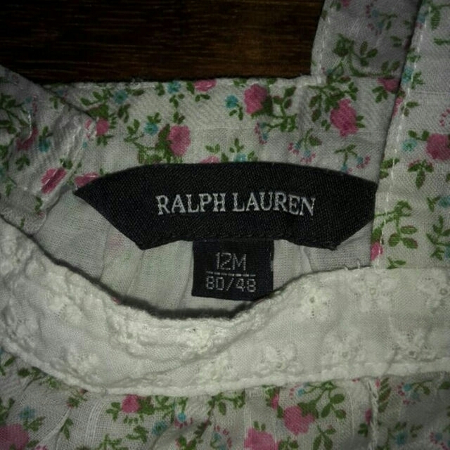 Ralph Lauren(ラルフローレン)のぱぷる様専用 ラルフローレン　ワンピース　ベビー キッズ/ベビー/マタニティのベビー服(~85cm)(ワンピース)の商品写真