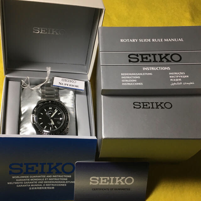 SEIKO(セイコー)の市場在庫ゼロ・新品・未使用❗️SEIKO5 スーペリア 自動巻 SSA003K1 メンズの時計(腕時計(アナログ))の商品写真