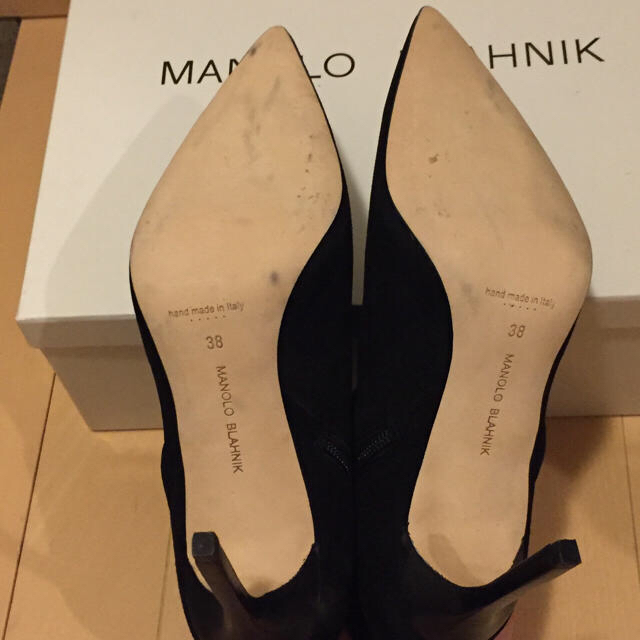 MANOLO BLAHNIK(マノロブラニク)の週末お値下げ試着のみ マノロブラニク レディースの靴/シューズ(ブーツ)の商品写真