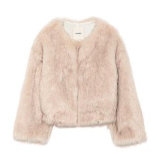 SNIDEL - 週末sale♡snidelショートエコファーコートショートフェイク