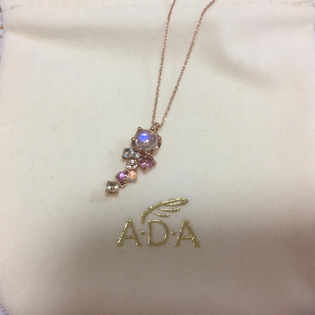 半額★  ADA 18K ダイヤ ネックレス