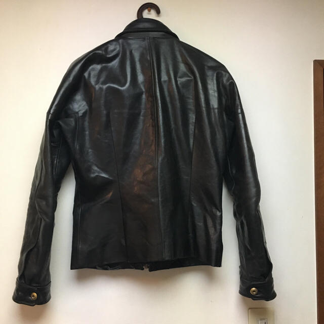 ANSNAM アンスナム GUIDI レザーブルゾン ブラックの通販 by ry777's