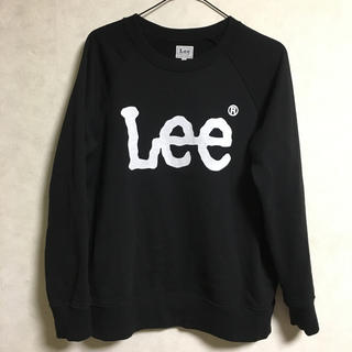 リー(Lee)のLee 定価7,000円 ブラック トレーナー M(トレーナー/スウェット)