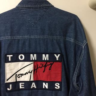 トミーヒルフィガー(TOMMY HILFIGER)のトミーフィルフィガー ビッグロゴ！(Gジャン/デニムジャケット)