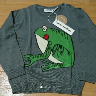 コドモビームス(こども ビームス)の新品 タグ付き ミニロディーニ カエル 116(Tシャツ/カットソー)