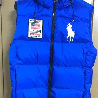 POLO RALPH LAUREN(ダウンベスト ・ ブルー・ネイビー/青色系 POLO RALPH LAUREN(ダウンベスト ・ ブルー・ネイビー/青色系