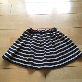 プチバトー(PETIT BATEAU)のプチバトー 108 マリンボーダー(スカート)