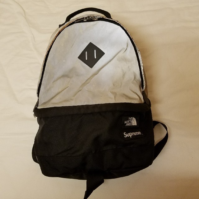 supreme ×thenorthfaceのリフレクターリュック黒 | フリマアプリ ラクマ