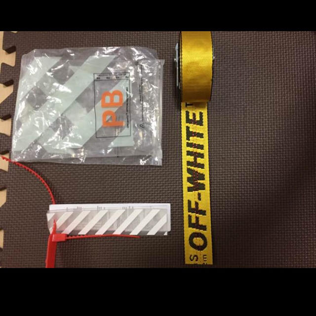 Off-White インダストリアルベルト※即購入OK（最終値下げ）