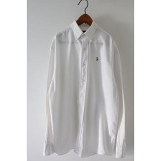 ポロラルフローレン(POLO RALPH LAUREN)のラルフローレン　BDシャツ　白シャツ　20　古着(シャツ)