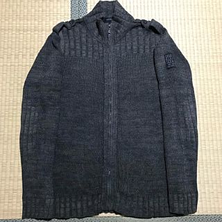 カルバンクライン(Calvin Klein)のCalvin Klein jeans 80s 90s ジップ ニット セーター(ニット/セーター)