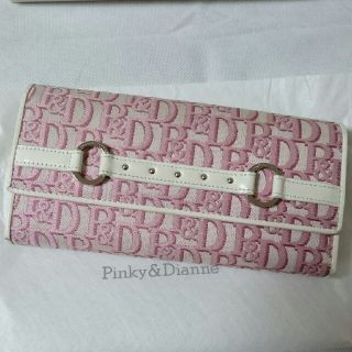 ピンキーアンドダイアン(Pinky&Dianne)のPinky  &  Dianne  ピンクジャガード  長財布(財布)