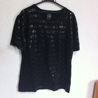 ザラ(ZARA)のZARA スパンコールＴシャツ(Tシャツ(半袖/袖なし))