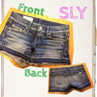 スライ(SLY)の【未着用】SLY♡デニムショーパン(ショートパンツ)