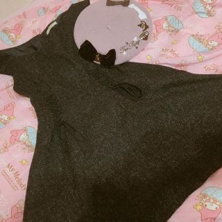 エブリン(evelyn)の♡titty&co. レースアップワンピ♡(ひざ丈ワンピース)