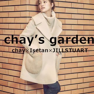 ジルスチュアート(JILLSTUART)のchayコラボ 限定コート(ロングコート)