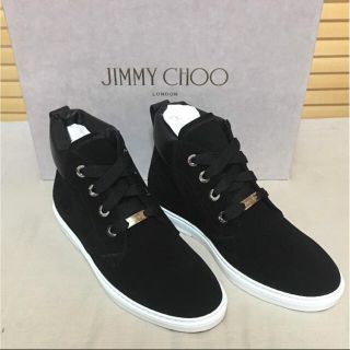 ジミーチュウ(JIMMY CHOO)の【alchemy様専用】JIMMY CHOO  スウェードハイカットスニーカー(スニーカー)