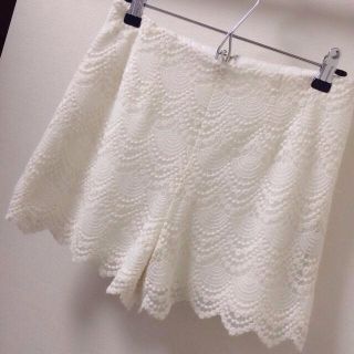 ロペ(ROPE’)のSALE♡ロペ♡美品♡レースショーパン(ショートパンツ)