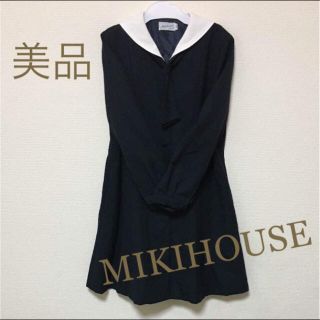 ミキハウス(mikihouse)のミキハウス☆フォーマル ワンピース 黒 お受験 面接 卒業式 ☆ファミリア  等(ドレス/フォーマル)