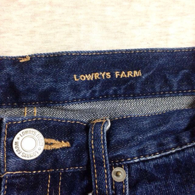 LOWRYS FARM(ローリーズファーム)のローリーズ ハイウエスト デニム レディースのパンツ(ショートパンツ)の商品写真