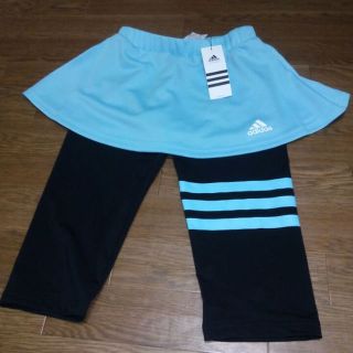 アディダス(adidas)のアディダス女児スカート付きスパッツ(パンツ/スパッツ)